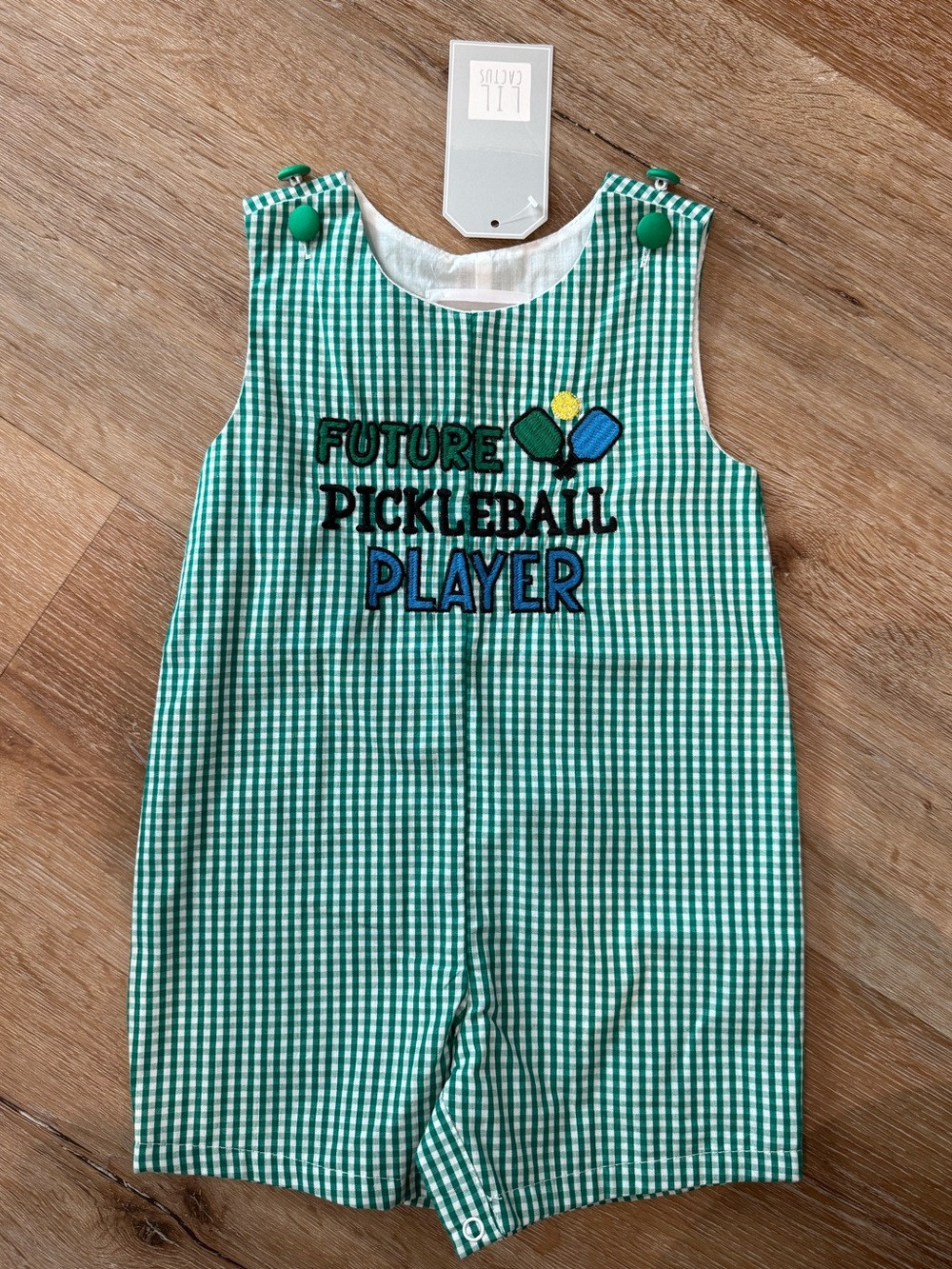 Lil cactus romper size 6-12 months new with tags